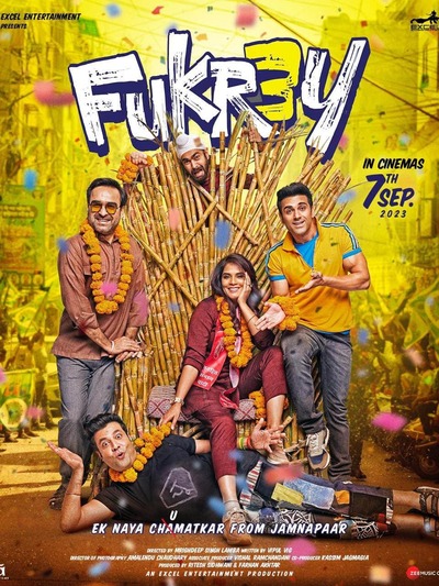 Fukrey 3 Hindi WEBRip 480p 720p 1080p